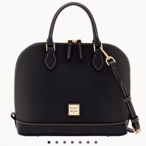 Dooney & Bourke Pebble Grain Zip Zip Satchel